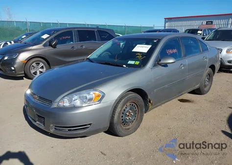 2008 Chevrolet Impala Ls из США, поврежденный, VIN 2G1WB58N881302971